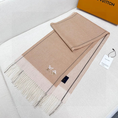 LOUIS VUITTON LV SCARF 180 CM IN CASHMERE 700794
