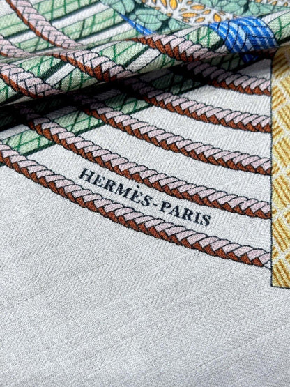 HERMES HERMES 25S SCARF 140 IN SILK 727341