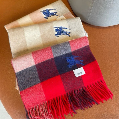 BURBERRY BBR SCARF 180 CM IN CASHMERE 476008