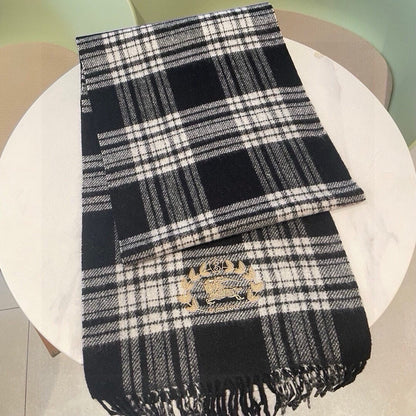 BURBERRY BBR SCARF 180 CM IN CASHMERE 489907
