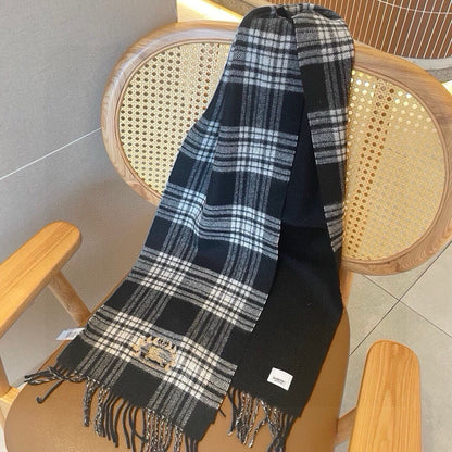 BURBERRY BBR SCARF 180 CM IN CASHMERE 489907