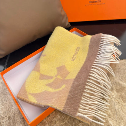 HERMES HERMES 25S SCARF 170 IN CASERE 854664