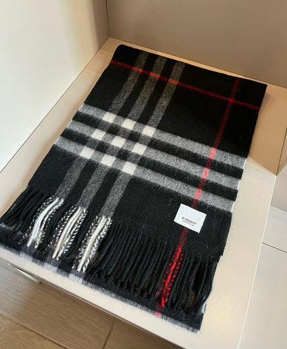 BURBERRY BBR SCARF 180 CM IN CASHMERE 481413