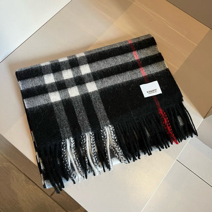BURBERRY BBR SCARF 180 CM IN CASHMERE 481413