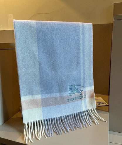 BURBERRY BBR SCARF 180 CM IN CASHMERE 483541