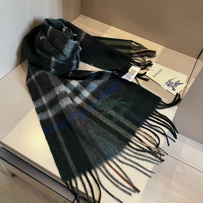 BURBERRY BBR SCARF 180 CM IN CASHMERE 489752