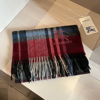 BURBERRY BBR SCARF 180 CM IN CASHMERE 489753