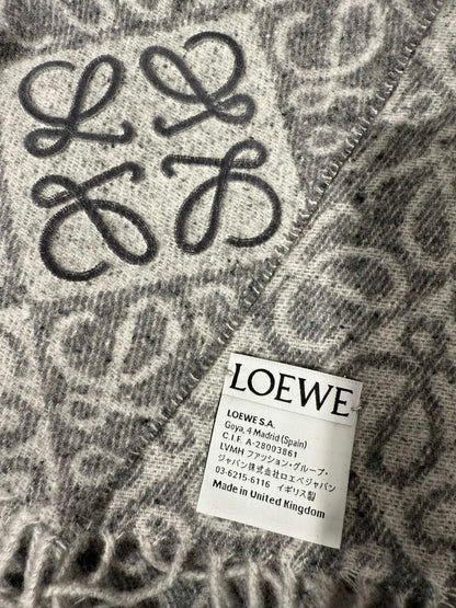 LOEWE 25S SCARF 180 IN CASHMERE WOOL 706574