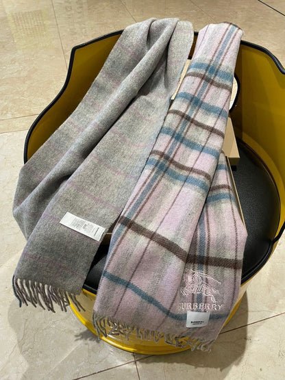 BURBERRY SCARF 200 CM IN COLORFUL CASHMERE 402196