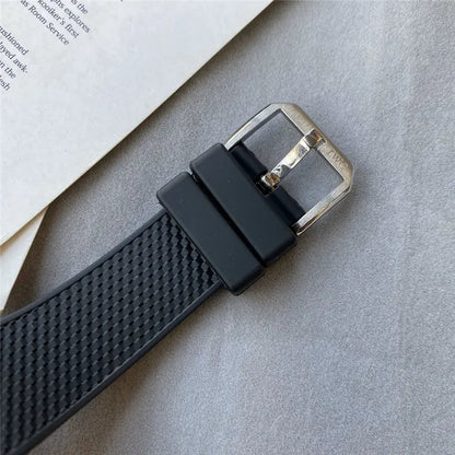 rubber IWC Aquatimer Blue Dial - Hình 6