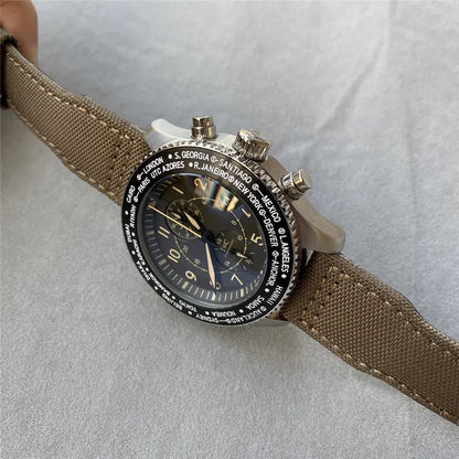 IWC Pilot Worldtimer Chronograph - Hình 4