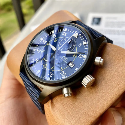 IWC Pilot Blue Canvas - Hình 4