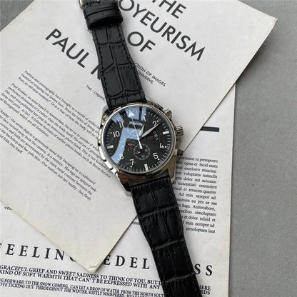 IWC Pilot Chronograph Black - Hình 4