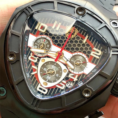 Lamborghini Black Chronograph - Hình 2
