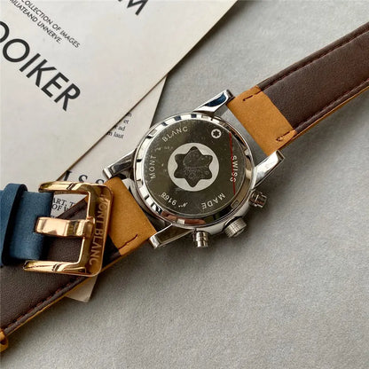 Montblanc White Dial Chronograph - Hình 3