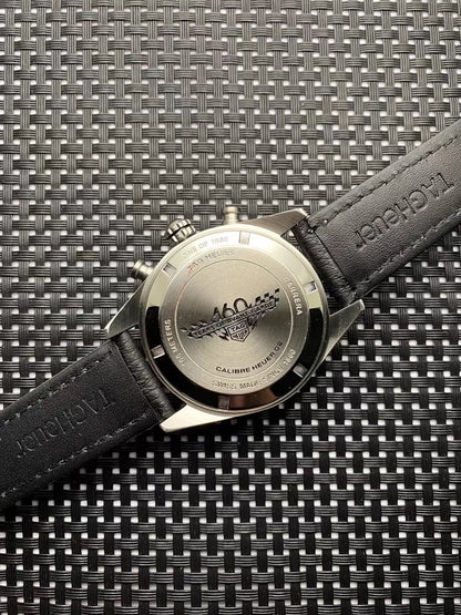 black TAG Heuer Carrera Green Dial