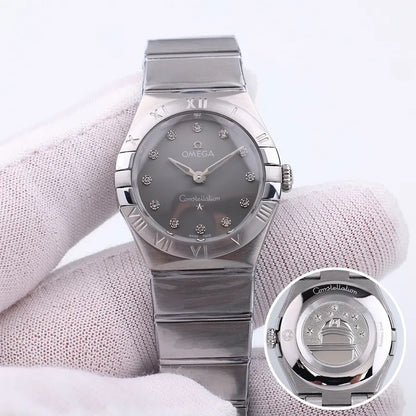 constellation Omega Grey Dial Steel - Hình 3