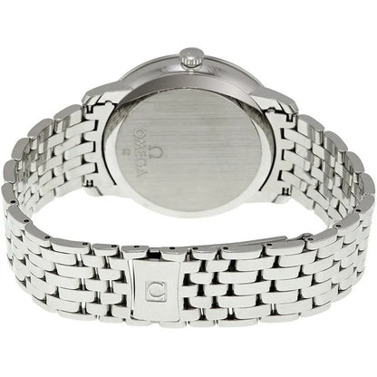 Omega Silver Dial Steel de - Hình 3