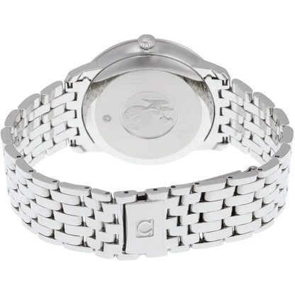 co Omega De Ville Black Dial Steel - Hình 3