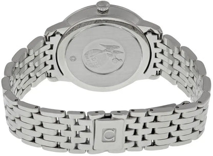 Omega Floral Diamond Steel Watch - Hình 3