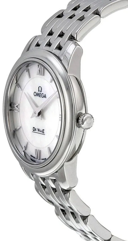 Omega Pearl Steel Watch - Hình 2