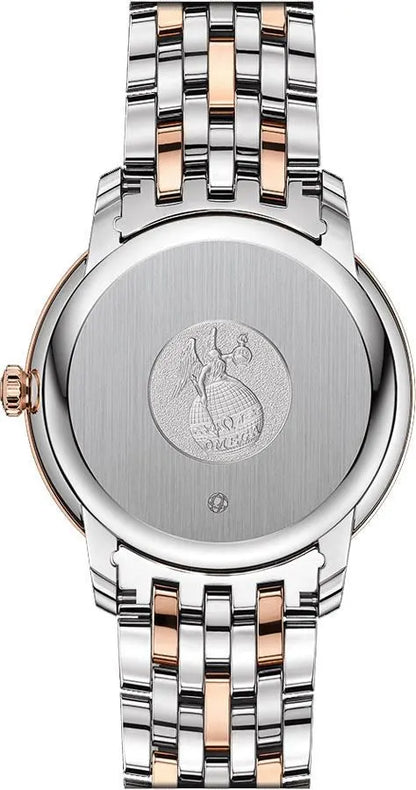 Omega Rose Gold Steel Silver Dial - Hình 2
