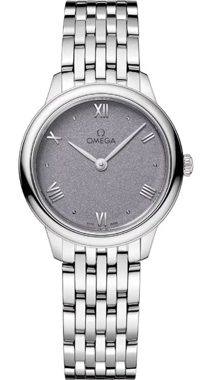 Omega Grey Dial Steel Ladies Watch
