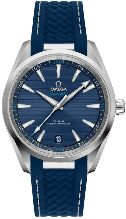 Omega Blue Rubber Aqua Terra