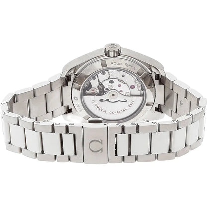 Omega Silver Dial Rose Gold - Hình 3