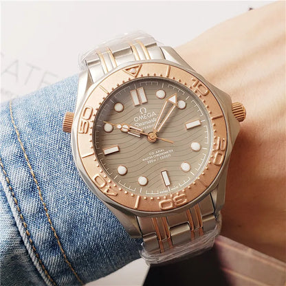 Omega Sedna Gold Grey Dial - Hình 4
