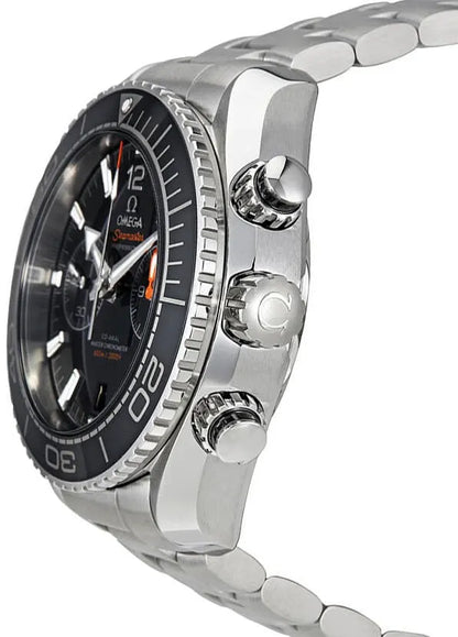 Omega Steel Chronograph Black