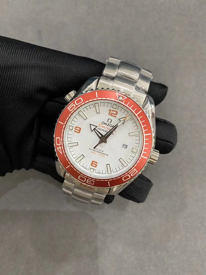 seamaster Omega Orange Bezel Steel