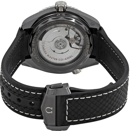 Omega Black Quilted Diver Watch - Hình 2