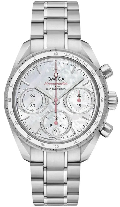 Omega Mother of Pearl Diamond Ladies