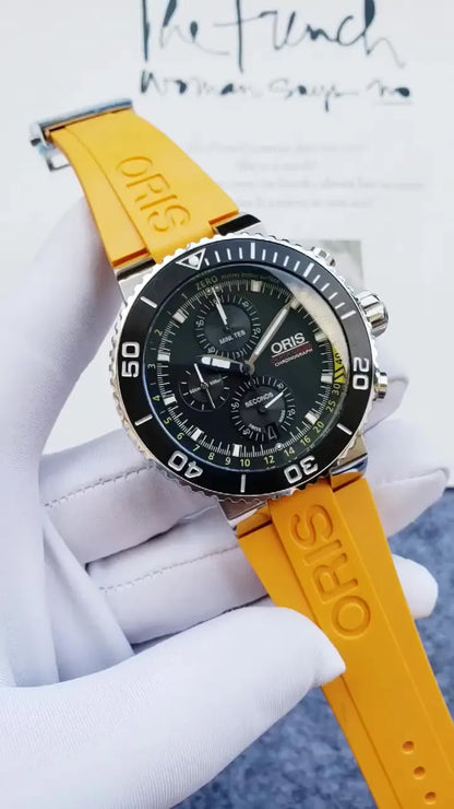 Oris Aquis Chronograph Yellow