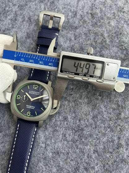 Panerai Blue Titanium Watch - Hình 2