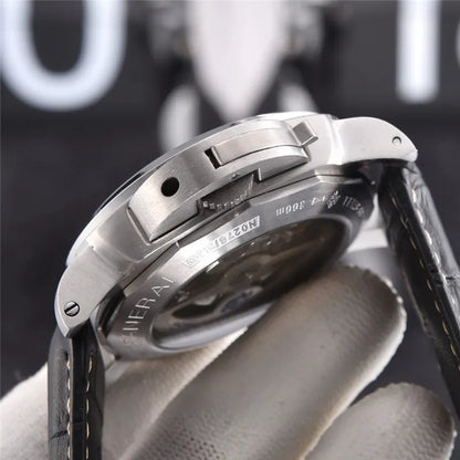 black Panerai Luminor Marina White Dial - Hình 3