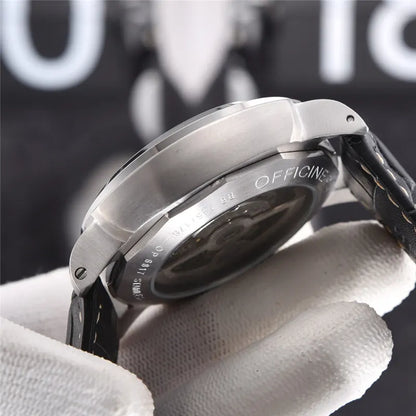 black Panerai Luminor Marina White Dial - Hình 2