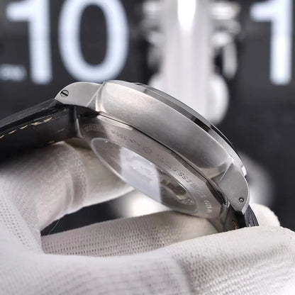 steel Panerai Luminor GMT Black Dial - Hình 3