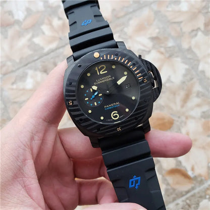 Panerai Luminor Carbotech Black Rubber - Hình 7