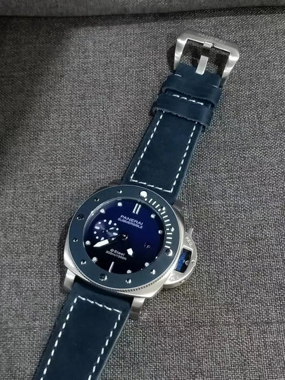 Panerai Submersible Blue Dial Steel - Hình 3