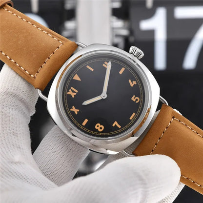 Vintage Style Black Watch - Hình 6