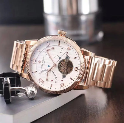 white Patek Philippe Rose Gold - Hình 2