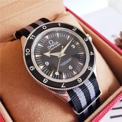 Omega Seamaster Black Dial - Hình 3