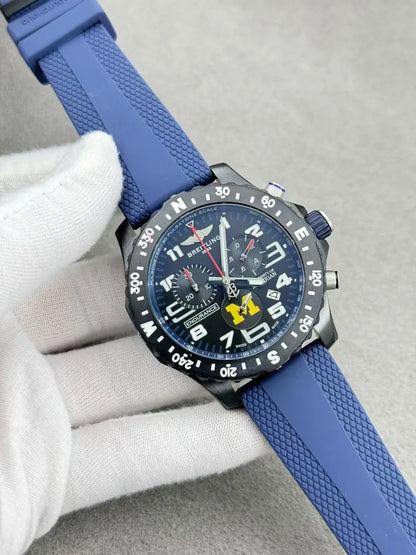 Breitling Michigan Blue Rubber - Hình 2
