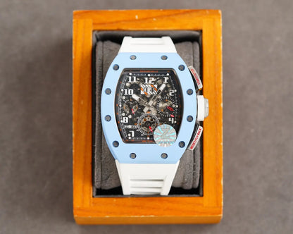 Richard Mille Baby Blue Chronograph - Hình 4