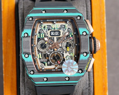 Richard Mille Green Accents - Hình 4
