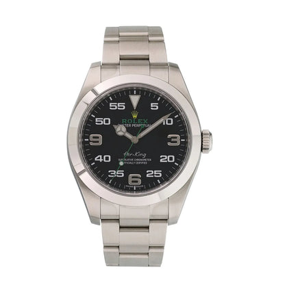 oyster Rolex Air-King Black Dial Steel