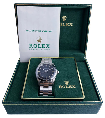 Rolex Air-King Black Dial Vintage - Hình 2