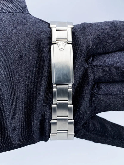 oyster Rolex Silver Dial Stainless - Hình 7